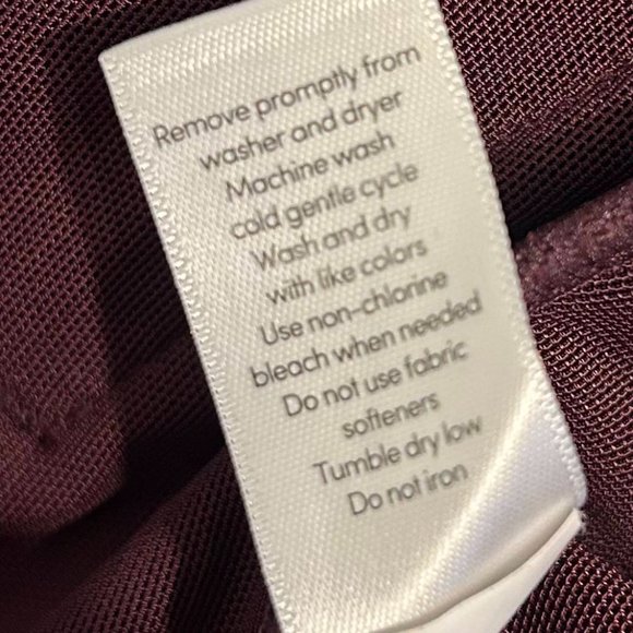 Athleta | Maroon with Black Stripe Joggers - Picture 9 of 9